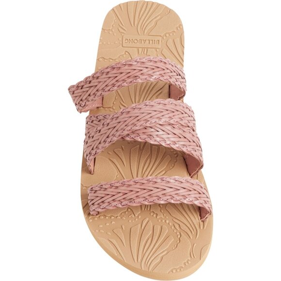 NEW Billabong Lily Jane Slide Sandals For Women n Rose 253 - Picture 1 of 6